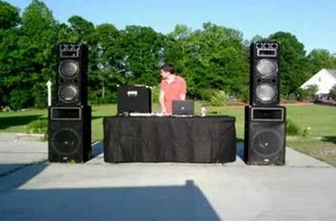 Outdoor Event Sound System Setup